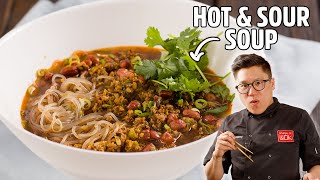 Quick amp Simple Hot amp Sour Soup Recipe [upl. by Paul]