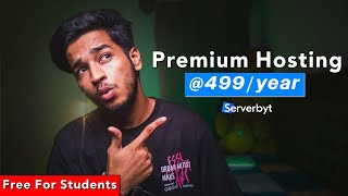 Best free web hosting for wordpress  Premium Hosting at Rs 499year  Serverbyt [upl. by Oileve724]