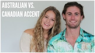 Australian vs Canadian Accent [upl. by Ferrick]