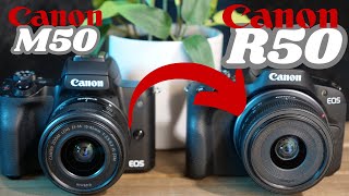 Why I switched to the Canon EOS R50 from the M50 [upl. by Lindie]