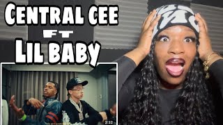 CENTRAL CEE FT LIL BABY  BAND4BAND REACTION [upl. by Araeit]