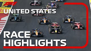 Race Highlights  2024 United States Grand Prix [upl. by Anesusa112]