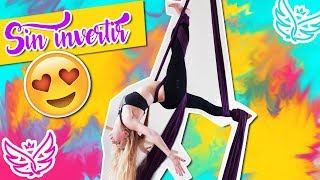 💜 TUTORIAL ACROBACIA EN TELAS  VELA  FIGURA SIN INVERTIR  Grupo SILFIDES [upl. by Roosnam54]