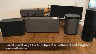 Teufel Raumfeld One S Lautsprecher Testbericht und Vergleich [upl. by Laamak]