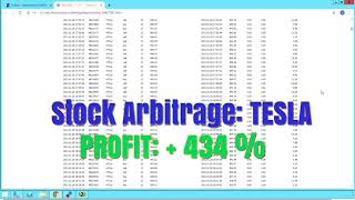 stock arbitrage opportunities [upl. by Thetisa]