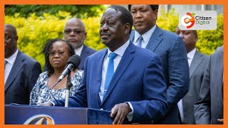 quotWe will not accept election fraudquot Raila Odinga tells President Ruto [upl. by Ateerys758]