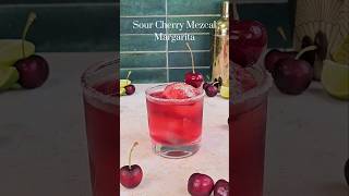 Sour Cherry Mezcal Margarita Cocktail Recipe by The Ice Co [upl. by Aneehta102]