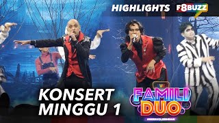 Famili Duo 4 Minggu 1 • Highlights Persembahan Komen Juri amp Keputusan [upl. by Glick]