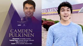 Camden Pulkinen Peggy Fleming Trophy 2020 [upl. by Kram]