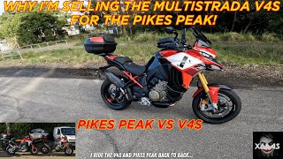 Ducati Multistrada Pikes Peak vs V4s [upl. by Ylagam943]