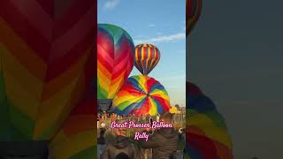 Great Prosser Balloon Rally Prosser Wa hotairballoon pnw [upl. by Aikemat972]