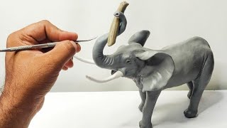 clay Sculpture making clayart clay sculpting clay modelling diy Sculpture BCraftsMaster [upl. by Chak211]