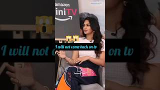 😱Erica fernandes interview  Actress nahi chahati TV par vapasi ericafernandes karankundra shorts [upl. by Woll86]