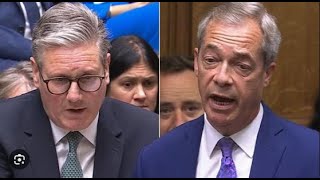 Nigel Farage blasts Keir Starmer over twotier policing as MPs shout shame [upl. by Anelhtac]