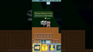 Gacha riding meteor ☄️ growtopia growtopiagame growtopiaindonesia [upl. by Rhodie]