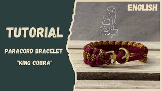 Paracord Bracelet Tutorial  DIY Paracord Bracelet [upl. by Orips287]