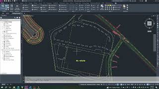 Site Grading Part 1  How to grade a site using Civil 3D [upl. by Ierna]