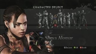 Resident Evil 5  Melee Moves HQ  Sheva Alomar [upl. by Griselda]