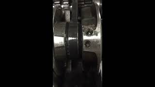 Laverda Montjuic engine crankshaft balancing [upl. by Calendra]