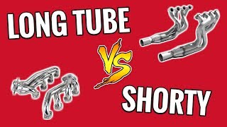 Long Tube or Short Tube Headers Which Should You Do  Exhaust Mods [upl. by Goddord]