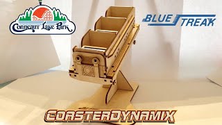 Conneaut Lake Park Blue Streak Coaster Cutout Buildthrough [upl. by Perdita]