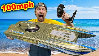 9 vs 3000 RC Speed Boat [upl. by Eintroc]