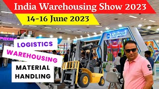 India warehousing show 2023  logisticsamp supply chain business ideas  warehousing business in india [upl. by Aenea]