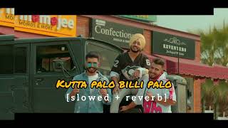 kutta palo Billi Palo slowed  reverb instagram tending song  instagramtrendingreels trending [upl. by Hoem241]