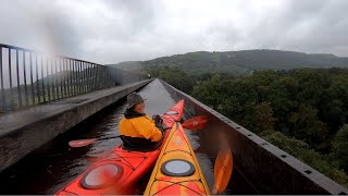 Kayaking the Llangollen Canal  Pontcysyllte Aqueduct [upl. by Belen]