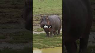 10 Fun Facts About Hippos You Didnt Know 🦛 hippo facts animals naturelovers wildlife [upl. by Sharp]