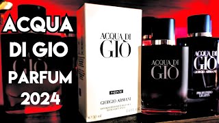 Giorgio Armani quotAcqua Di Gio EDP 2024quot Fragrance Review acquadigio parfum2024 fragrancereview [upl. by Dulcine]