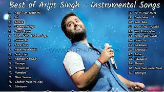 Arijit Singh Best Instrumental Songs Piano NonStop Hindi Audio Jukebox Shreya Ghoshal [upl. by Nnylyahs]