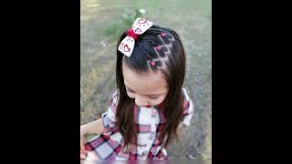 Beautiful hairstyle for baby girl hairstyle fashion hion [upl. by Ahsam]