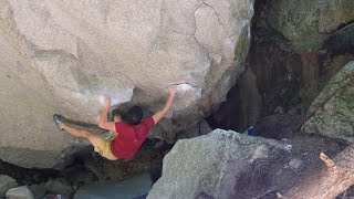 Squamish Bouldering One Zen V10 [upl. by Scevor]