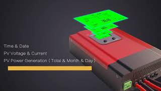 APPwifi remote control MPPT solar charge controller [upl. by Casandra]