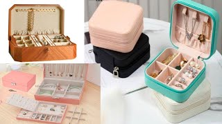 Little Jewelry Box Organization  Jewelry Box UNBOXING video [upl. by Nnaegroeg]