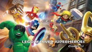 LEGO Marvel Super Heroes  Soundtrack  Credits 1 Merry Marvel Marching Society [upl. by Trudnak]