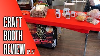 Vendor Booth Display Ideas  Craft Fair Review Ep 27 [upl. by Shepherd]