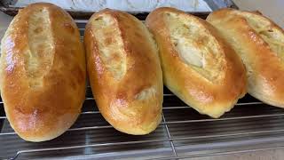 Homemade Hoagie Rolls Recipe  Sandwich Rolls [upl. by Loreen976]