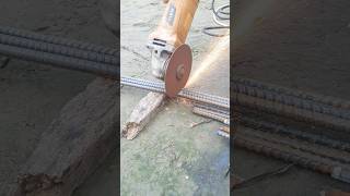 Rod cutting technique with grinder machine [upl. by Kin889]