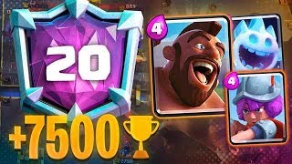 HOG 26 TOP 20 LADDER  CLASH ROYALE [upl. by Mayrim242]