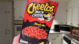 Cheetos Mac Cheese Flamin Hot Review [upl. by Anurb]