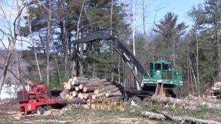 Timberjack 530B Working [upl. by Sacul]