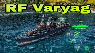 RF Varyag 🔥  Modern Warships sea battle  modrenwarship gaming [upl. by Kcir]