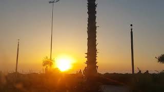 Casablanca marina sunset view while traveling [upl. by Assenad]