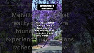 Herman Melvilles Wisdom A Collection of Insightful Quotes MrNonstopWisdom quote writer [upl. by Ahseki]