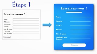 Formulaire HTML5 amp CSS3  Partie 12 [upl. by Severin41]