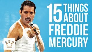 15 Things You Didn’t Know About Freddie Mercury [upl. by Sholom]