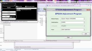 Reset epson workforce 545 645 [upl. by Yaras233]