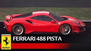 Ferrari 488 Pista  Dynamics [upl. by Adnylam]